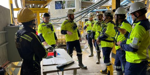 on-site security training mining